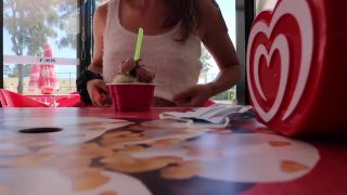 Vfghj Girl Public Masturbation At Ice Cream Shop-0