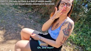 Onlyfans - MILF With Big Tits Sucks An Unknown Guy At The Public Park And She Receives a Huge Facial ENG SUB Fucktotum - Hardcore-3