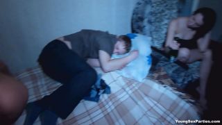 Guy misses a great threesomes - Russian-2