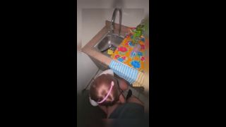SexysHomeMade - She Sucks my Dick in the Kitchen looking my eyes!-1