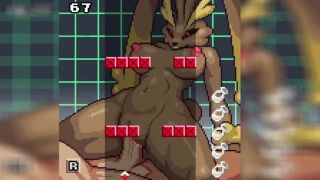 Uncensored In Cartoon Pokemoan Rythm Hentai game xhatihentai gameplay-1