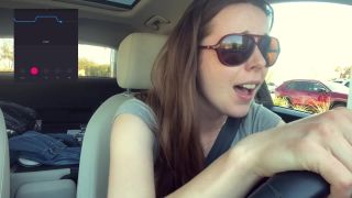 Cumming *Embarassingly* Hard In A Starbucks Drive Thru (Lush Control Part 2) - Pornhub, Nadia Foxx (FullHD 2021)-3