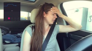 Cumming *Embarassingly* Hard In A Starbucks Drive Thru (Lush Control Part 2) - Pornhub, Nadia Foxx (FullHD 2021)-5