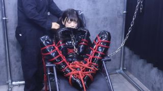 Fantia jp DDD04004120 (Rubber Bondage Vibrator) ラバー緊縛デンマ１０分-3