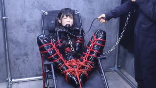 Fantia jp DDD04004120 (Rubber Bondage Vibrator) ラバー緊縛デンマ１０分-5