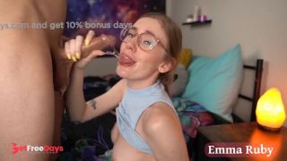 [GetFreeDays.com] Nerdy Girl Drains Your Balls on Her Glasses  Emma Ruby Pov Adult Stream January 2023-6