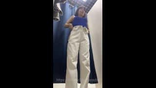 A Young Asian Woman Tries On Outfits, Strips Naked And Shows Her Big Br-3