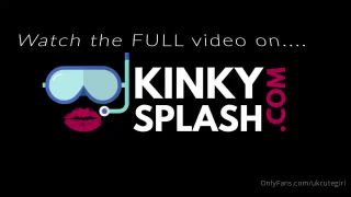 UKCuteGirl () Ukcutegirl - your sexy latex doll finally gets in the water for some free diving on kinkysplashcom th 27-11-2020-9