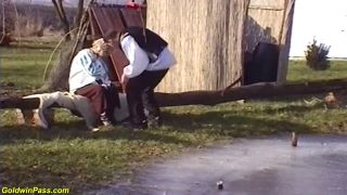 Rough Outdoor Sex For Grandma-0