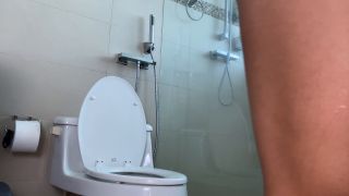 Spying My Step Sis Masturbating On The Toilet-9