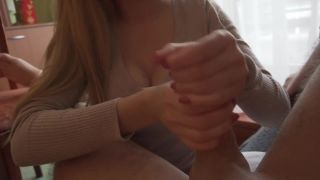 Hot 18 years old teen hand and footjob[Hot!] POV!-8
