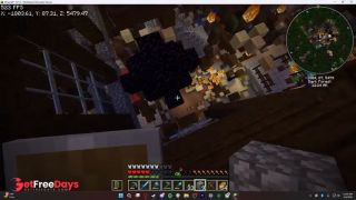 finding chicken jockey in woodland mansion and burning it down i drank a rage potion-9