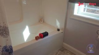 Behind The Bathtub Sun Cock Block Frot Straight Edge Intimaly Tserica Dangling Close Up Cock-0