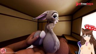 [GetFreeDays.com] Judy Hopps offers me her pussy and I decide to cream my huge load in her Furry animation - Jazziuu Sex Leak February 2023-2