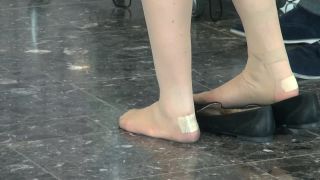 Candid Shoeplay Hostess Motorshow 230 - (Feet porn)-9