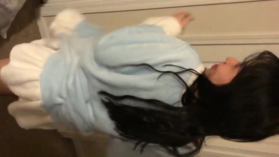 Asian amateur blowjob & cumshot compilation - small dick 3 inch - MILF