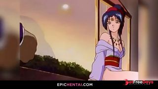 Wild Lesbian Hentai Triangle-3