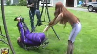 free online video 21 Lydia and the garden swing Bondage - fetish - fetish porn femdom cuckold humiliation-3