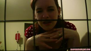 Diaperedonline2Savannah Savannah POV Caged-3