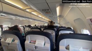 Amateur - Extreme Blowjob On Plane (Pornstar)-4