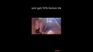 Sexwife masturbates in mall fitting room publicly  show-7