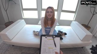 Gracey Fox - Dildo Tease Casting - Teen-1