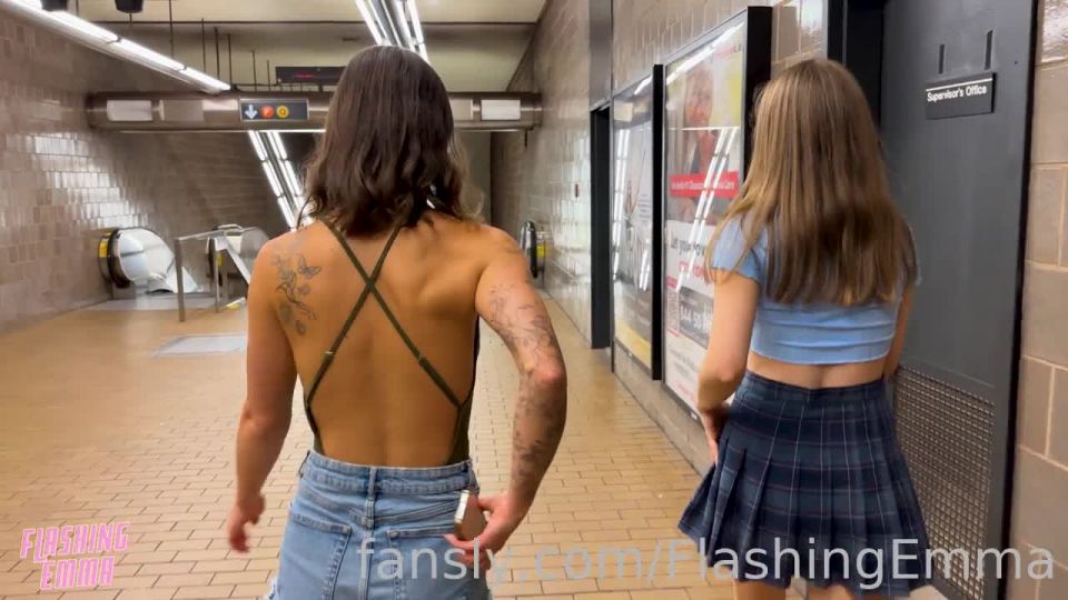 MissionIceCream 2023-2024 Public-Lesbian-Sexiness-on-the-NYC-Subway