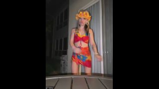Brunette Lesbian found a new sugarmommy Lesbian Alison Rey-9