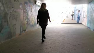 M@nyV1ds - Sandybigboobs - Ouvert-Nylon-Fick in Public-0