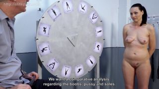 free adult clip 16 Wheel of Pain 16, bald fetish on femdom porn -5