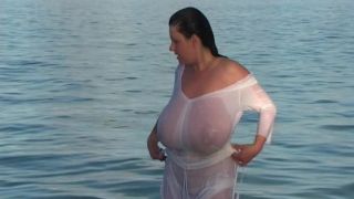 femdom hotwife cuckold Milena Velba – Beach, solo female on solo female-2