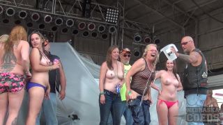 Abate Of Iowa 2015 Thursday Finalist Hot Chick Stripping Contest At The Freedom Rally Public-2