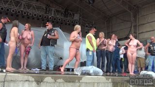 Abate Of Iowa 2015 Thursday Finalist Hot Chick Stripping Contest At The Freedom Rally Public-6