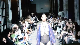 Alejandra Guilmant topless - MB Fashion Week Mexico - 2016-3