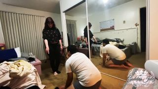 Beastcage Ballbusting - Tanya beats the guy hard in balls - Ballbusting-5