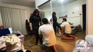 Beastcage Ballbusting - Tanya beats the guy hard in balls - Ballbusting-6