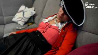 Czech Soles -  Drunk Pirate Girl Foot Worship On Halloween-8