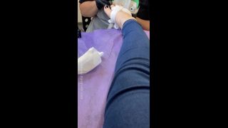 adult video 6 CutieCabani – Salon Pedicure - cutiecabani - femdom porn smoking fetish-6