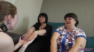 Part 1 Licking Girls Feet - ANGELA, HELEN and SALMA - Tell us how much you love us-5