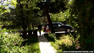 Punishment in the garden - Strictly Spanking, BDSM, Pain Video-9