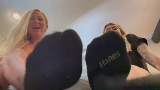 clip 15 Our Sweaty Gym Socks w Mistress Redd, brandi love femdom empire on fetish porn -2