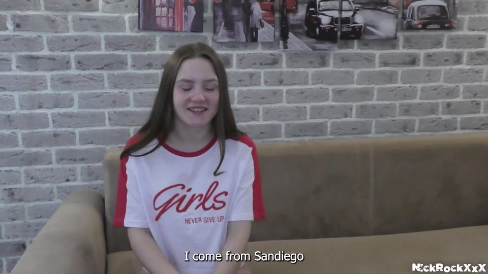 Interview And First Sex In Life, 18 Year Old Cute Student. 1080p