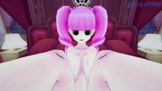 Anime Perona and I have intense sex in the bedroom. - One Piece POV Hentai-7