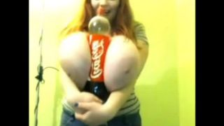 Jenny – webcam – macromastia wonder – humongous 10 kg breasts part 2.-7