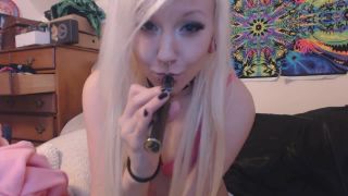 adult video clip 30 NymphoNeko – Blowing Smoke - solo - teen amateur sloppy-4