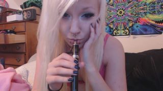 adult video clip 30 NymphoNeko – Blowing Smoke - solo - teen amateur sloppy-5