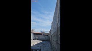 Hope the Neighbors watch me Masturbate on the Rooftop-5