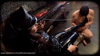 Vinyl Queen Boot Worship In The With Slave Joe Chastityteaseanddenial (Femdom porn)-0