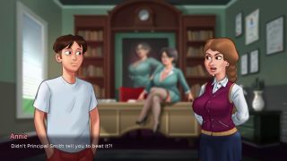 Crossed new step mom make seen in summertime saga part 8-6