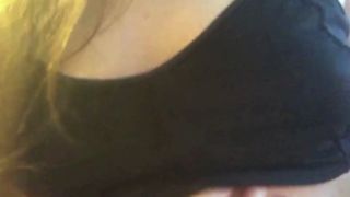 6262 Naughty Bonnie Teasing Big Boobs Bouncing, Pinching, Und...-6